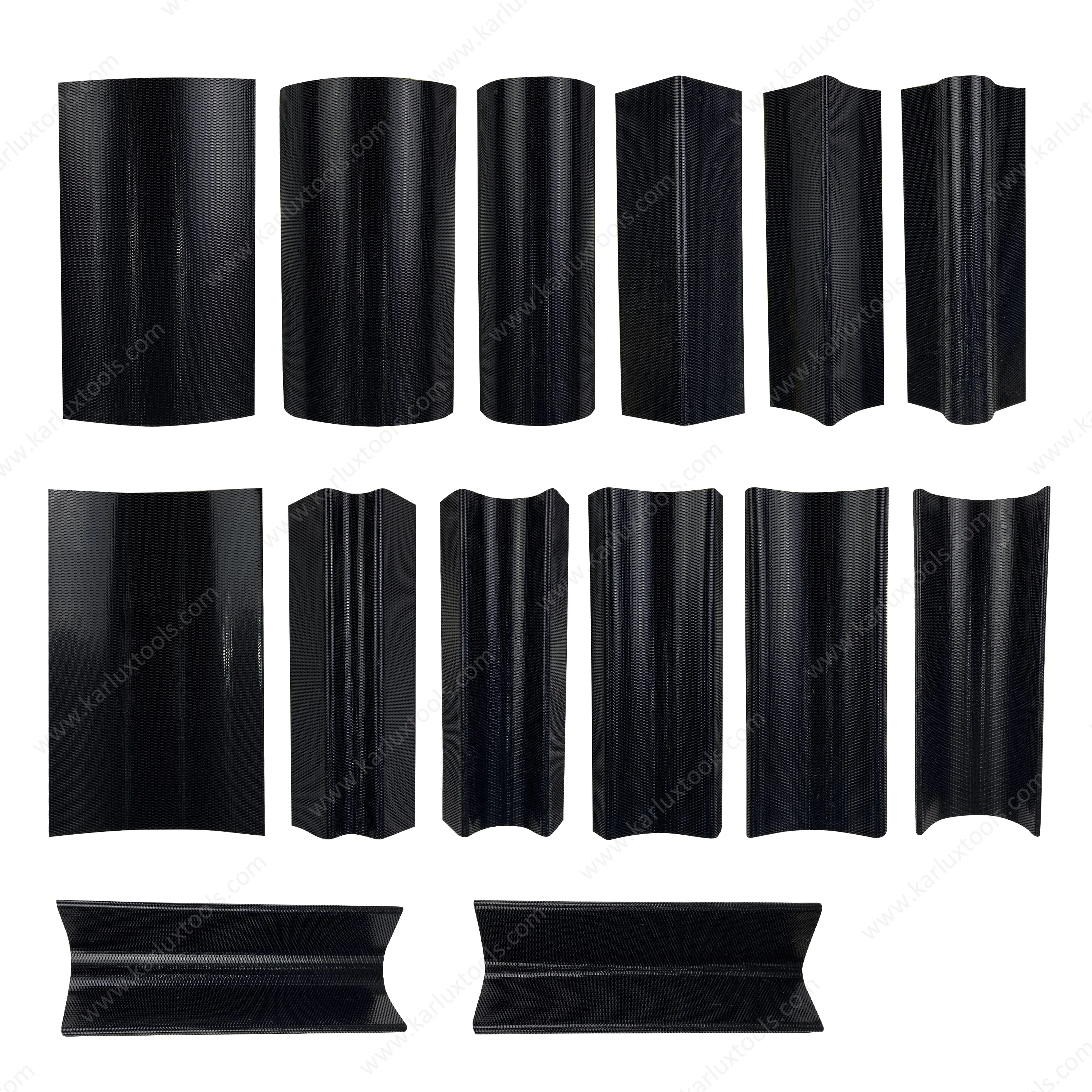 14pcs Hook and Loop Interchangeable Assorted Shapes Foam Hand Sander Block Hand Sanding Block Set for Wood Furniture Auto Paint