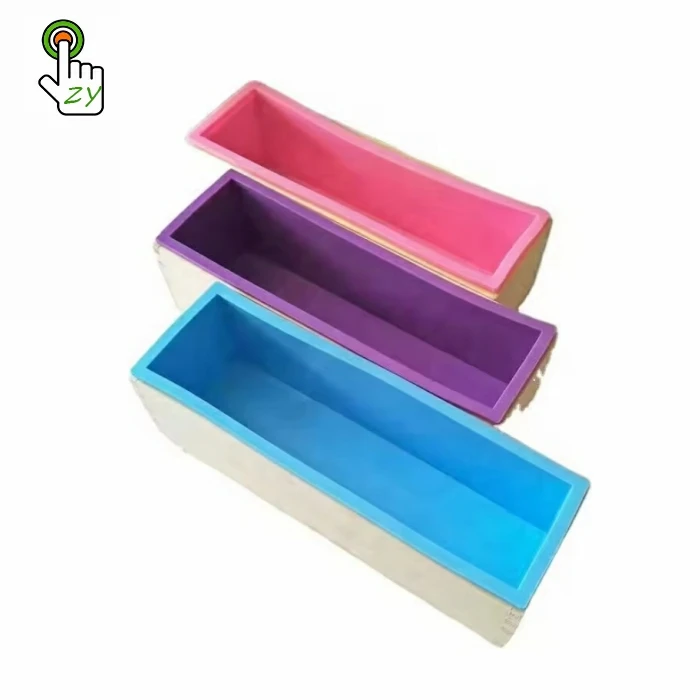 Multi-specification thicken and not upset soap mold/DIY Shiny Silicone Mold