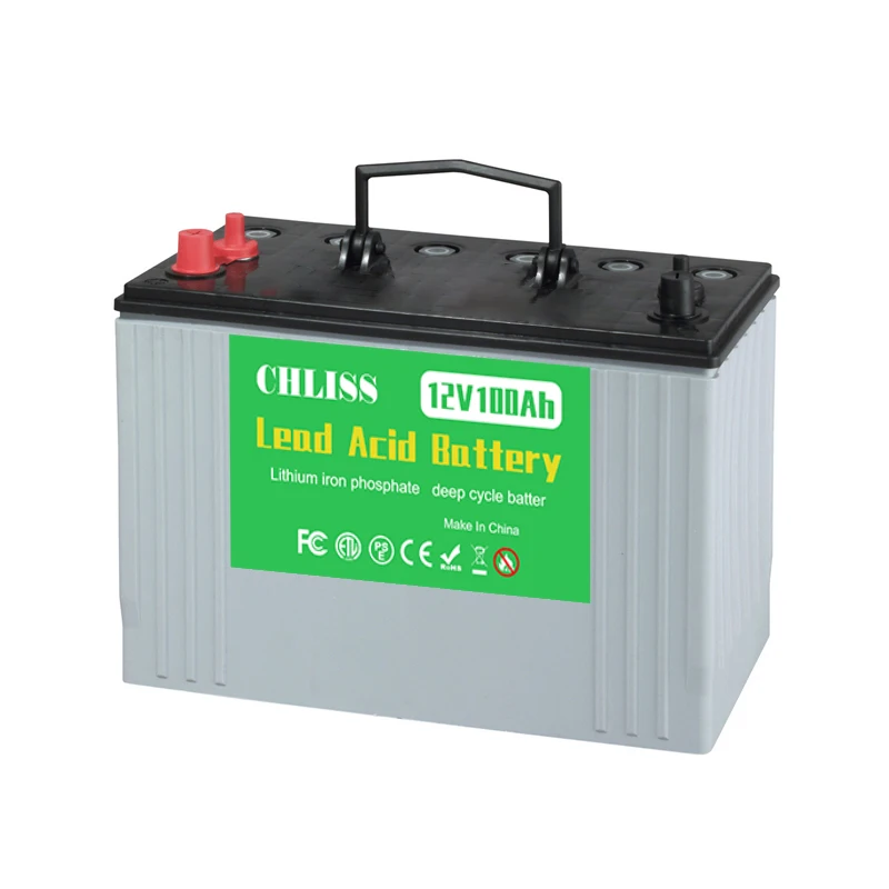 Chliss Deep Cycle Solar Gel Battery 12V 100Ah 150Ah 200Ah 250Ah 150 Amp 12 Volt Rechargeable Lead Acid Battery Wholesale Price