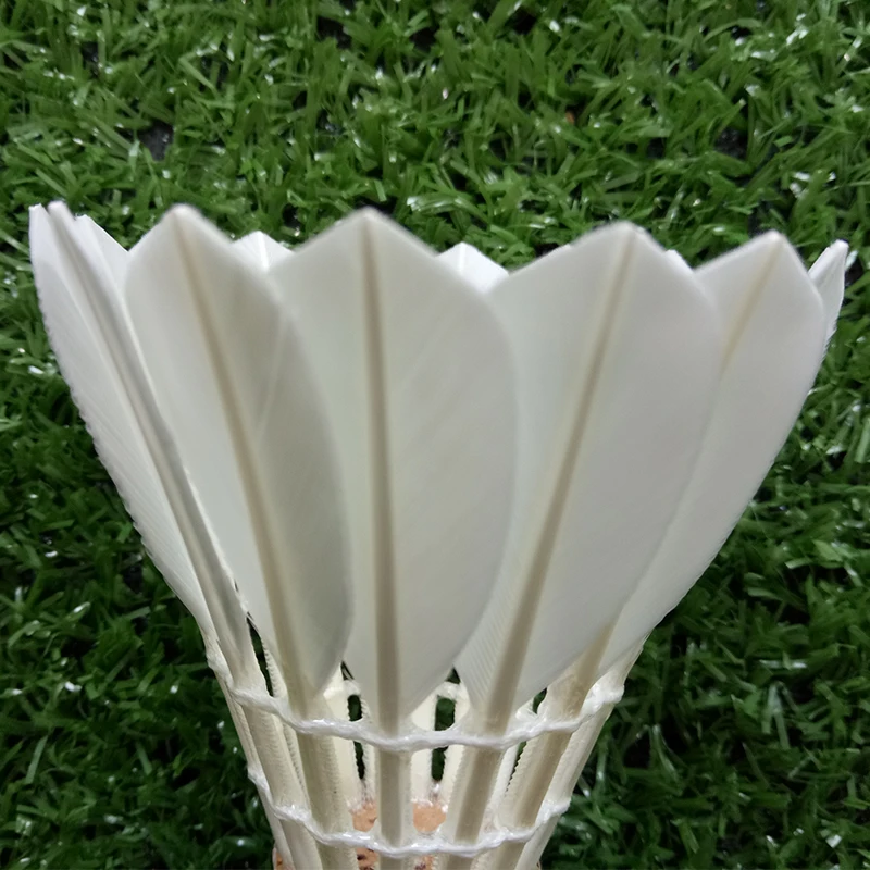 
Hot Sales Good Quality Goose Feather Badminton Shuttlecock 