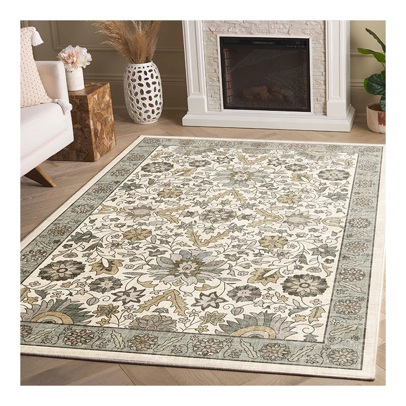 Machine made area rugs and carpet manufacture for room carpet home decor