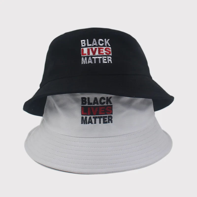 Ready To Ship Black Lives Matter Bucket black rap 2PAC Cap anti-racism BLM Hats With Low Price