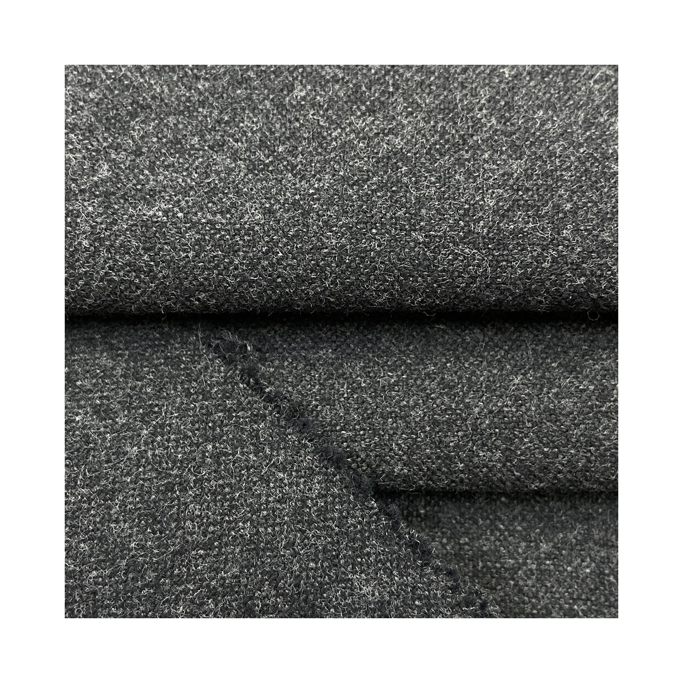 Hot Sale Top Quality Organic 100% Pure Cotton Heavy Flannelette Colored Spun Yarn Finish Coat Fabric