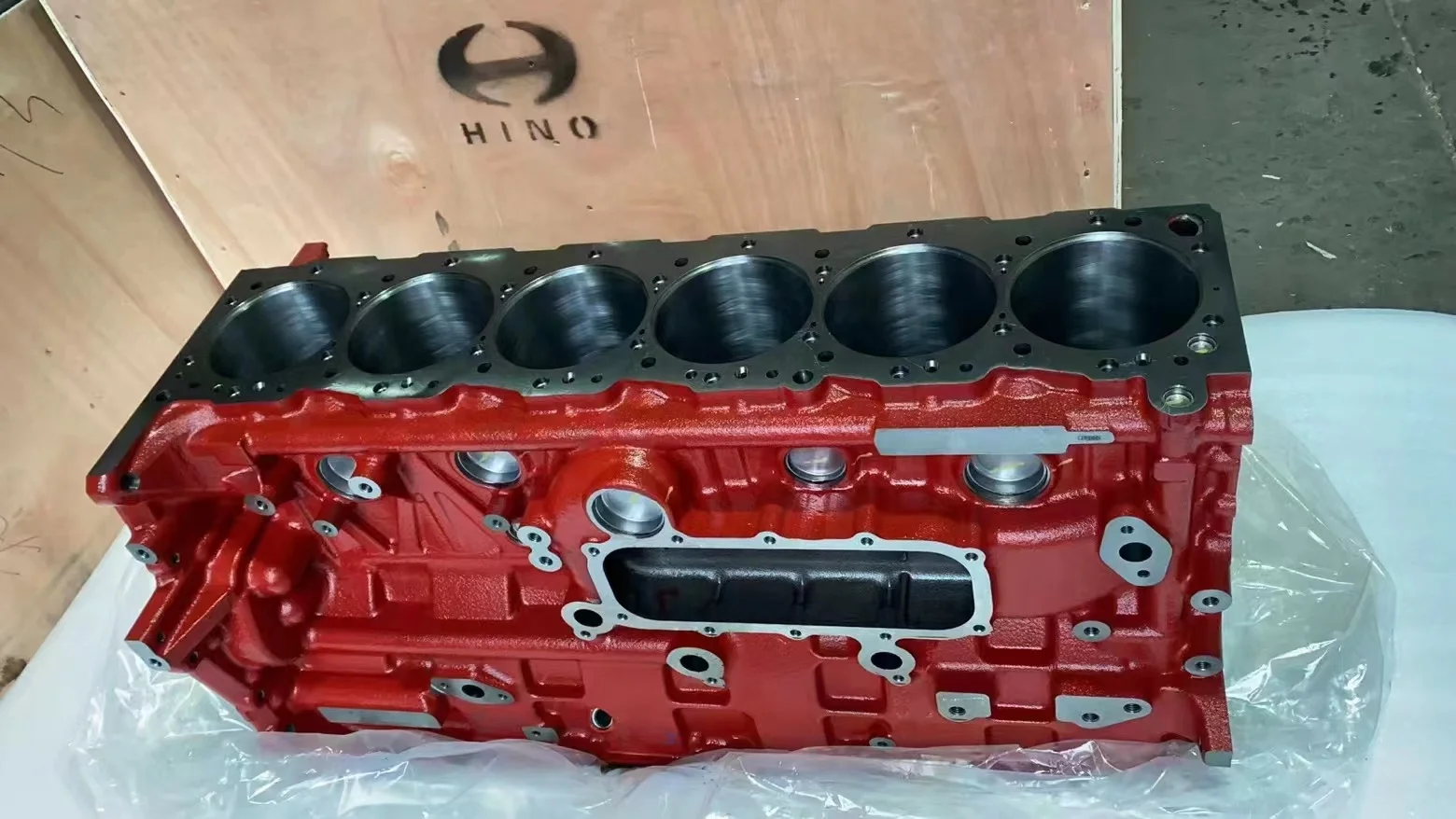 Japanese truck engine parts J08E cylinder block for hino truck