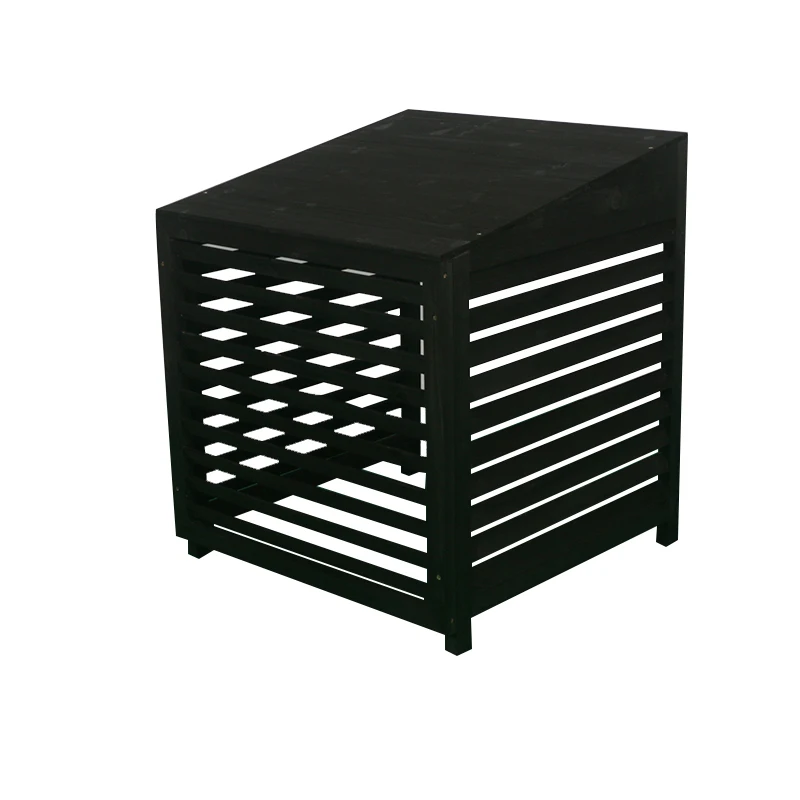 Guaranteed Quality Customized Logo Outdoor Garden Privacy Screens Wooden Air Conditioner Fence