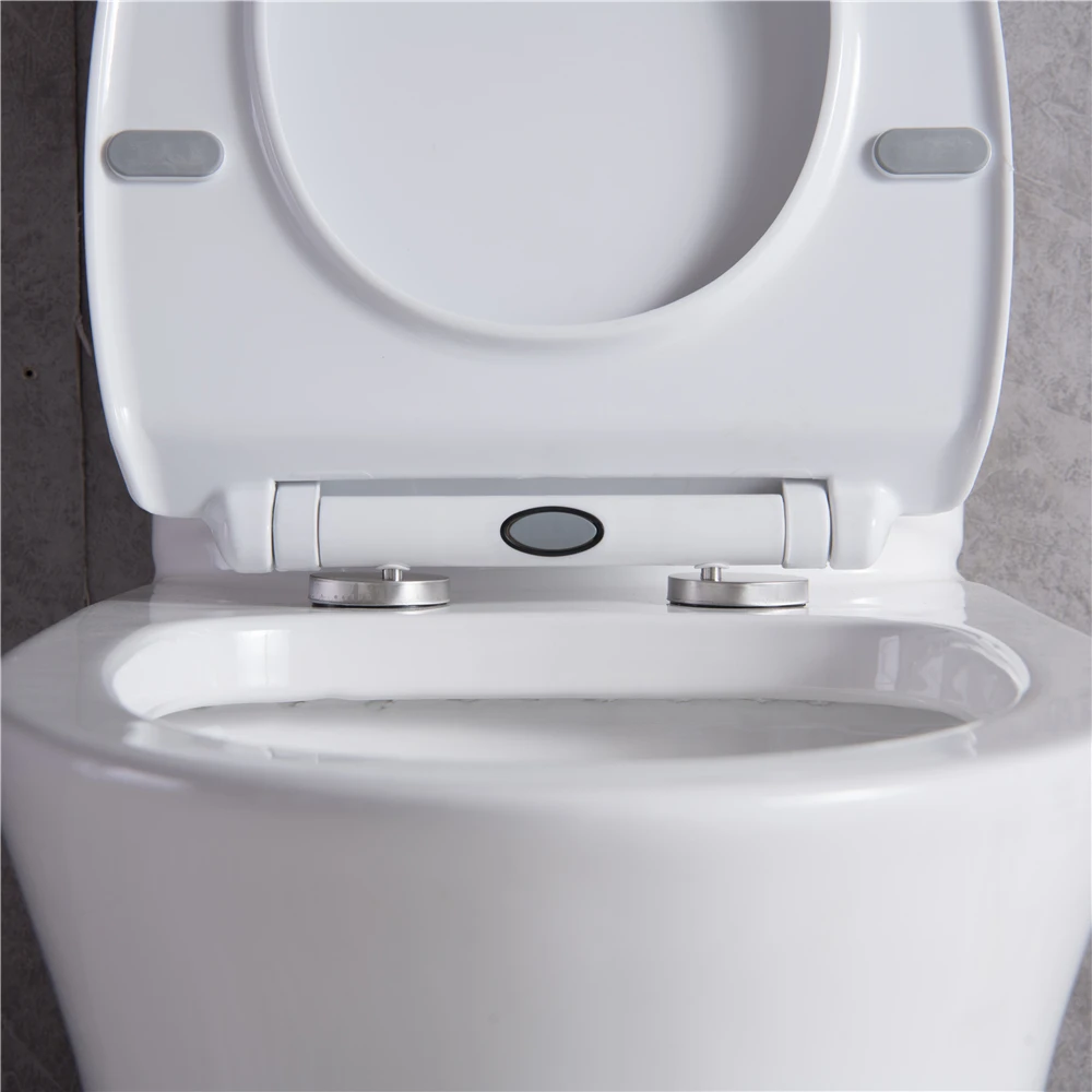 Cheap  luxury one piece sanitary ware wc gold rim ceramic s-trap toilet