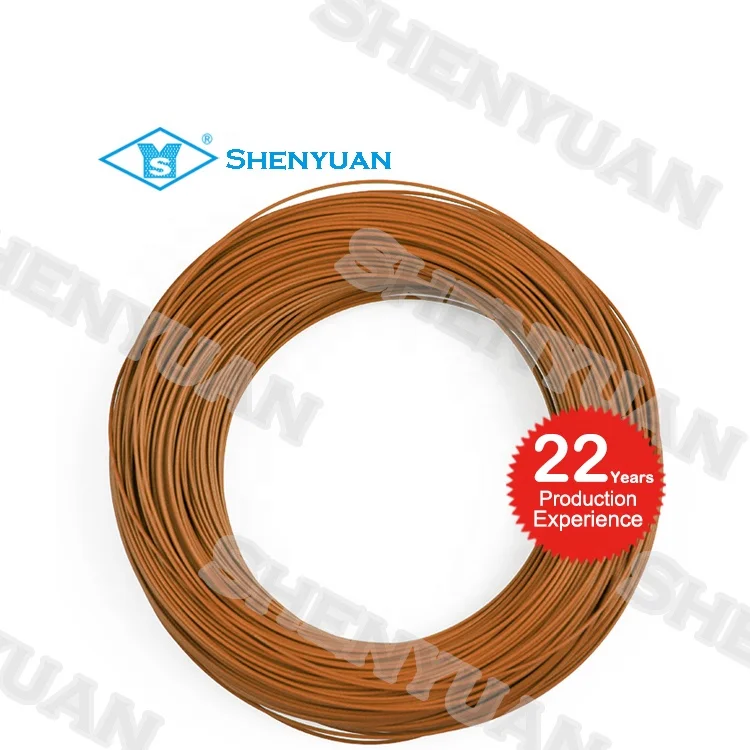 300V 250C PTFE Insulated Tefzel Wire UL1815, 20AWG High Temperature Flexible Electrical Cable