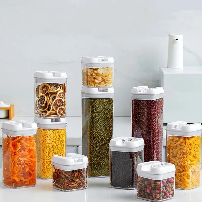 Hot sale kitchen plastic container dried fruit food storage fresh-keeping box