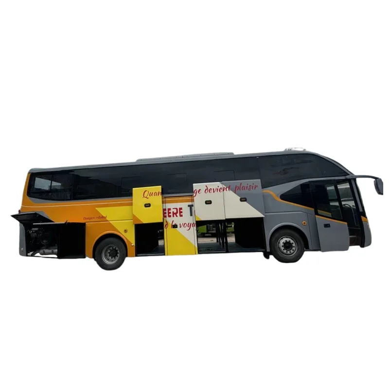Low price 53-70 seats luxury bus price rear engine used coach bus city buses