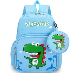2022 Kids Cute Cartoon Bunny School Backpack Children Coin Purse Bag For Teens School Bag