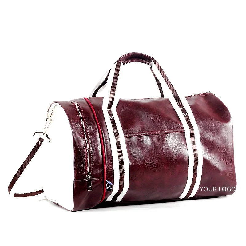 High Quality Custom logo waterproof  Sports Bag Large Capacity Fitness with shoes compartment