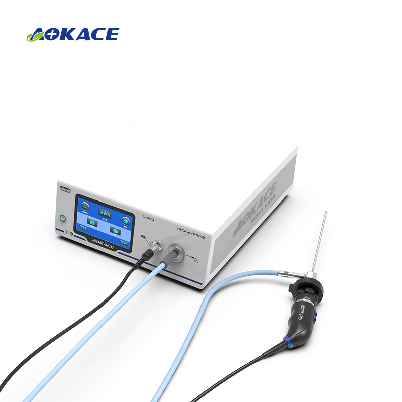 Full HD endoscope camera led light source combination standard with recording function