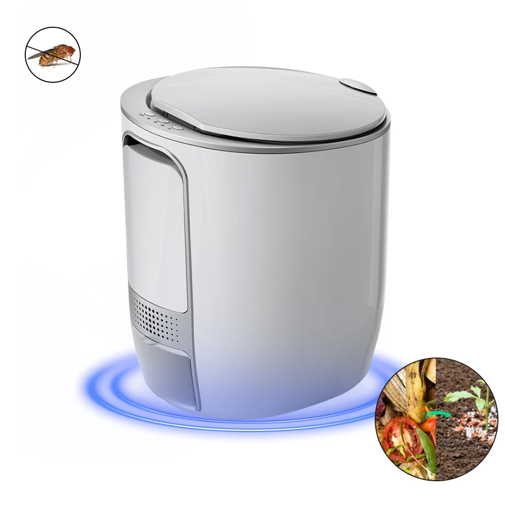Smart Compost Bin Kitchen Trash Can Electric Recycling Bin Food Waste Composter Garden Food Recycling