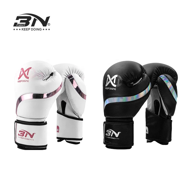 BN Coupon Custom Pu Leather Boxing Gloves for Karate Taekwondo Muay Thai Sparring Punching MMA Boxing Gloves