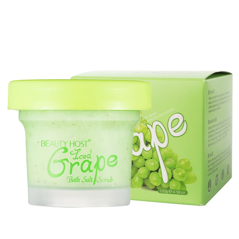 OEM ODM Private Label Organic Grape Peach Pink Blueberry Coffee Ice Cream Body Sugar Scrub With Spoon
