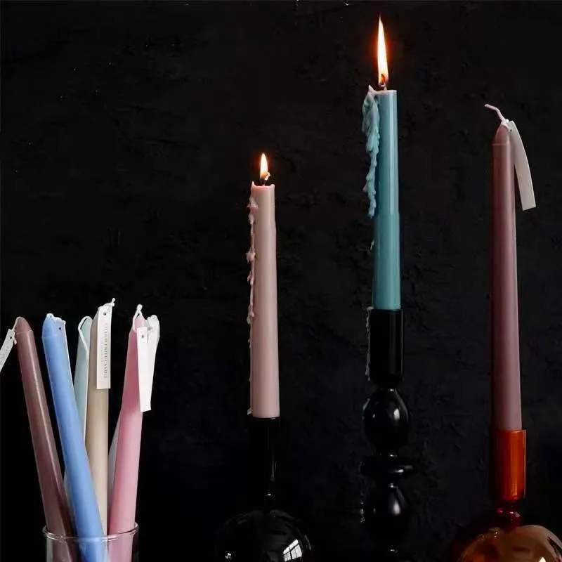 2022 New Long Soy Wax Scented Candle DIY Scented Soy Wax Candles Making Kit Supplies In 4pcs Candle Wax Soy