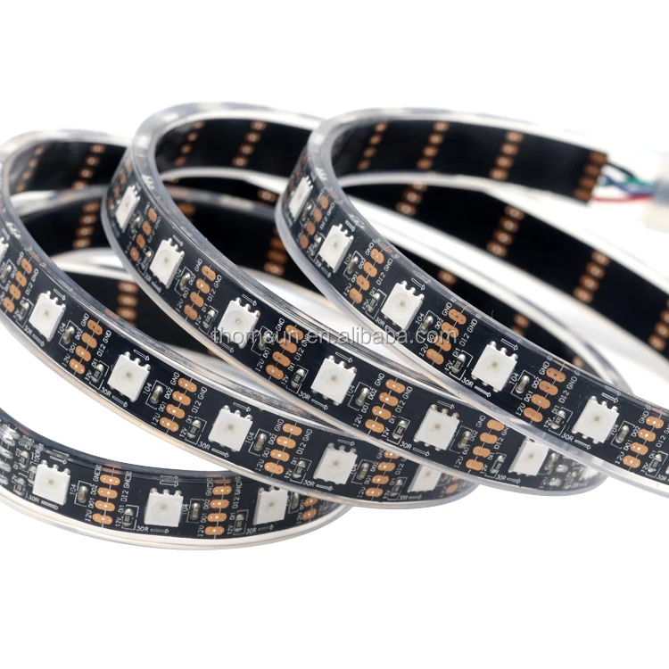 DMX  control rgb addressable 12v ws2815 flexible led strip light