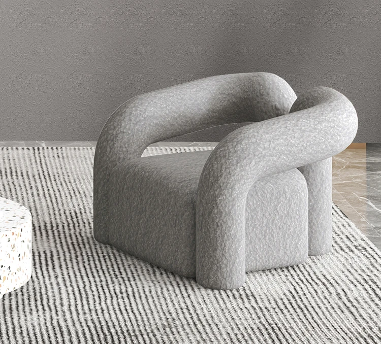 Fashion Comfortable Lazy Accent Chair Cuddle Lounge Chairs Italian Style Recliner Leisure Sofa Chairs