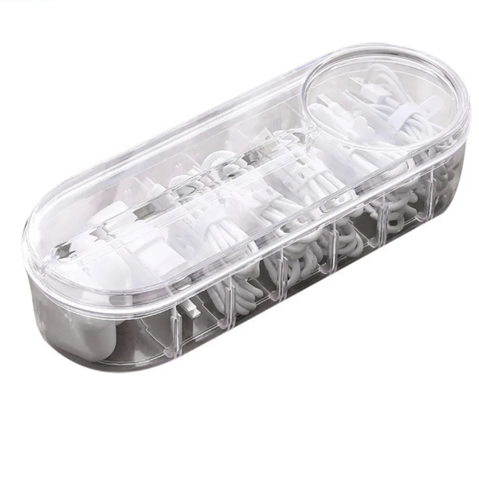 Data Cable Power Cable Storage Cable Management Box Wire Tube Accessory Storage Box Home Storage