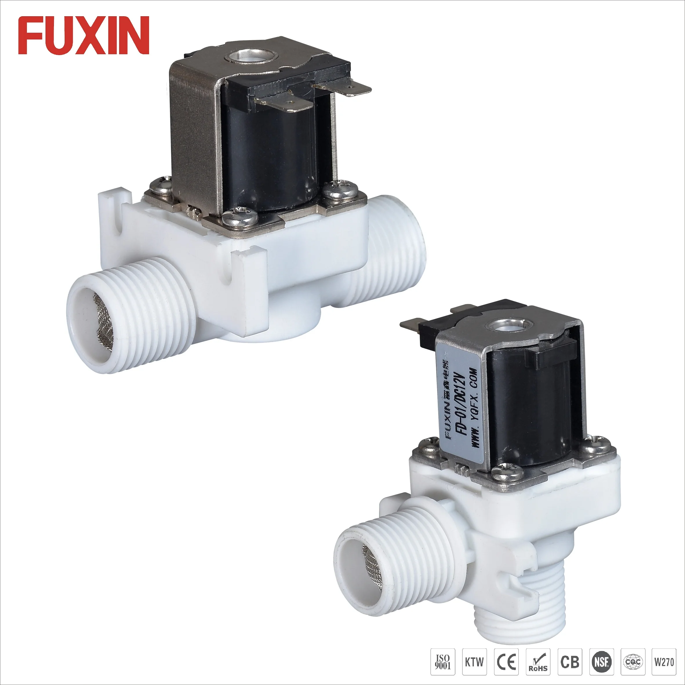 
Solenoid Valve Normally Open/normally Closed Plastic 6V 12V 24V 110V 220V Water AC/DC Continuous Valves 