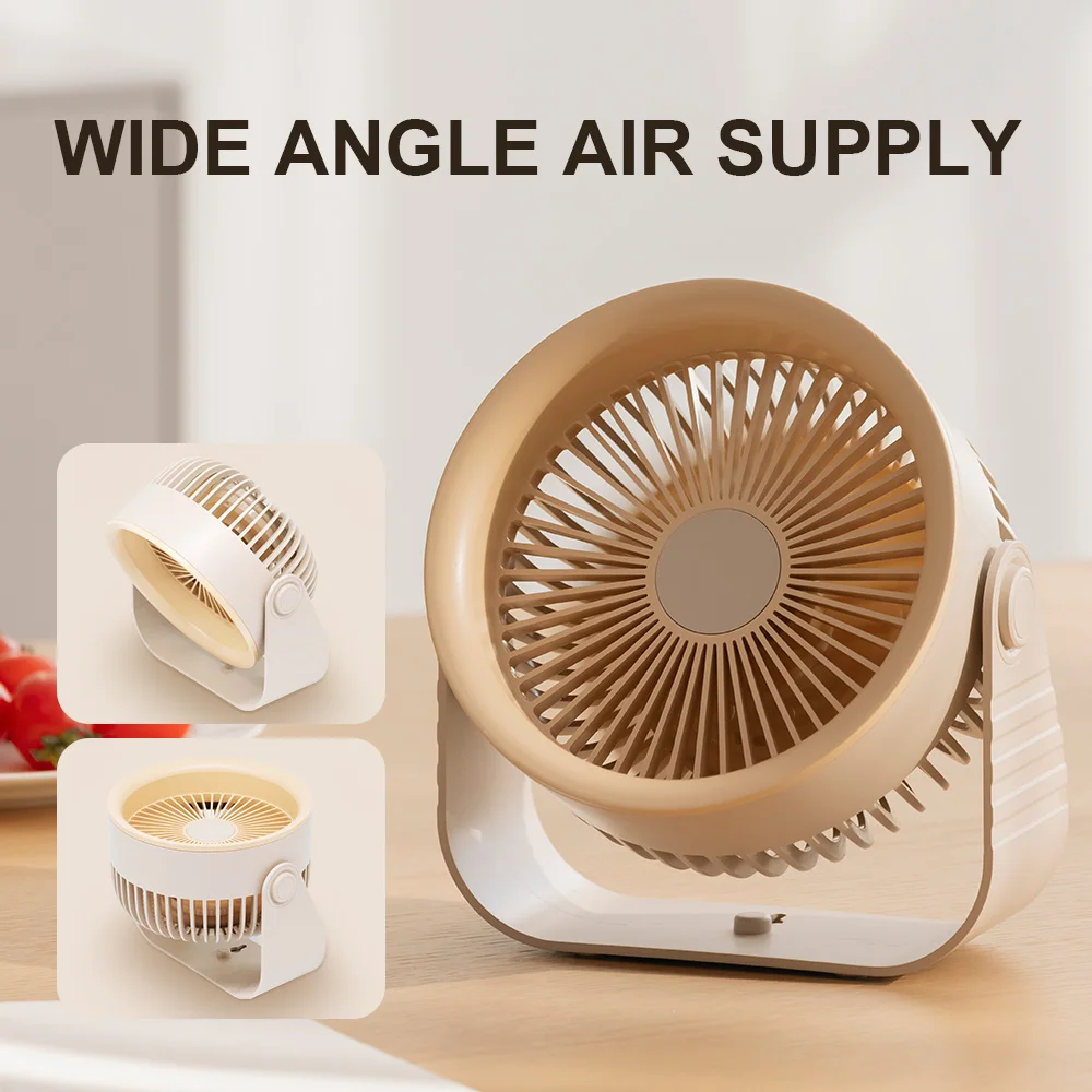 Best Sales Strong Portable Rechargeable Desktop Fan USB Mini Desk  Fan