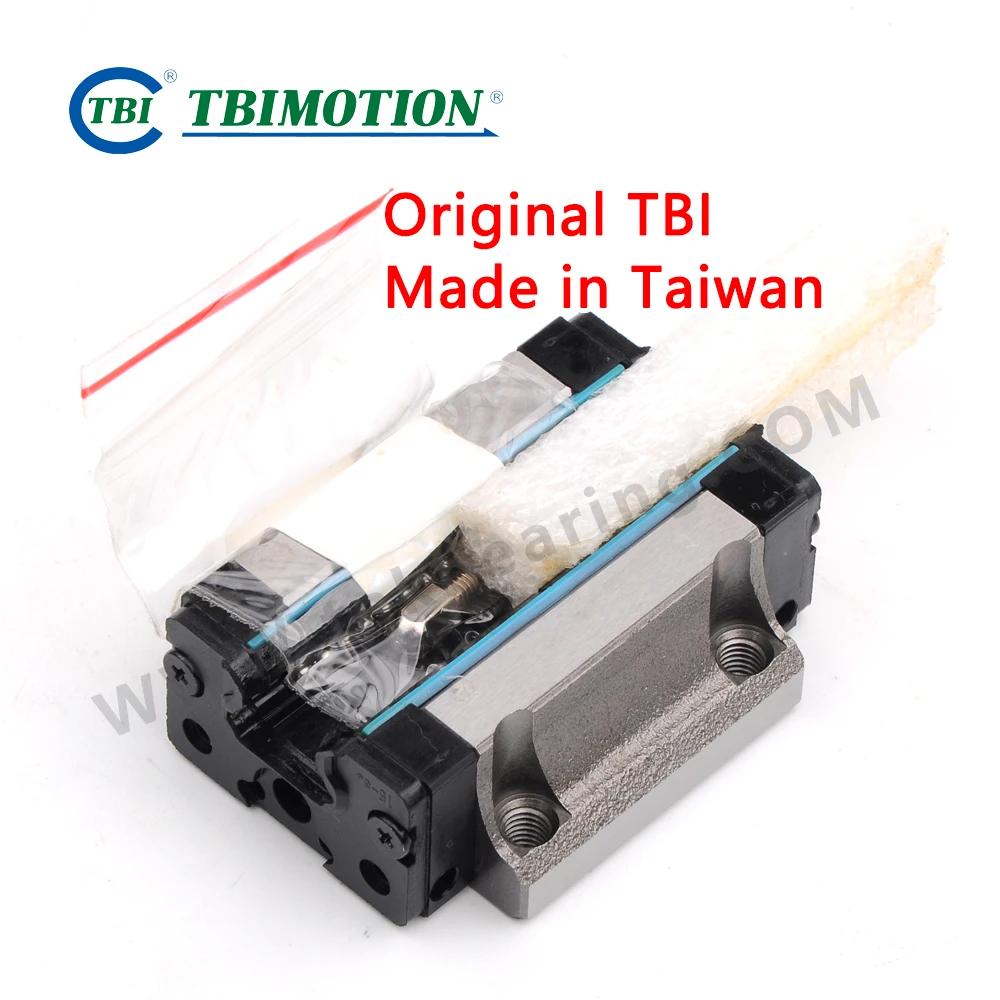 Original Taiwan TBI Motion TRH15 TRH20 TRH25 TRH30 TRH35 TRH45 TRH55 TRH65 FN FS VN TR25 25mm Heavy Load Linear Guide Rail Block