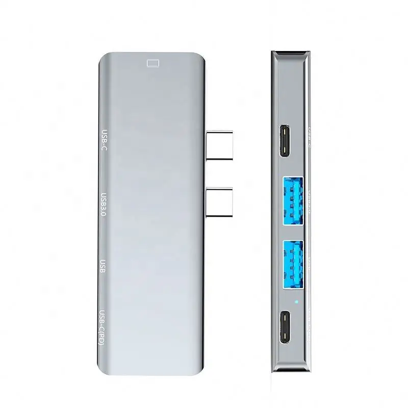 Soyeer Новая мода Тип C многопортовый концентратор Usb 3 0 5 в 1 TYPE-C к dvb-t + USB3.0 * USB2.0 PD87w PD2.0 4K 30