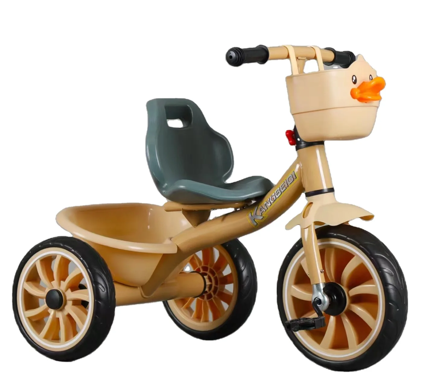 Factory Direct-sale Foldable Unisex Ride on Pedal Baby 3 Wheel  Kids Tricycle for Children 2-6 Years