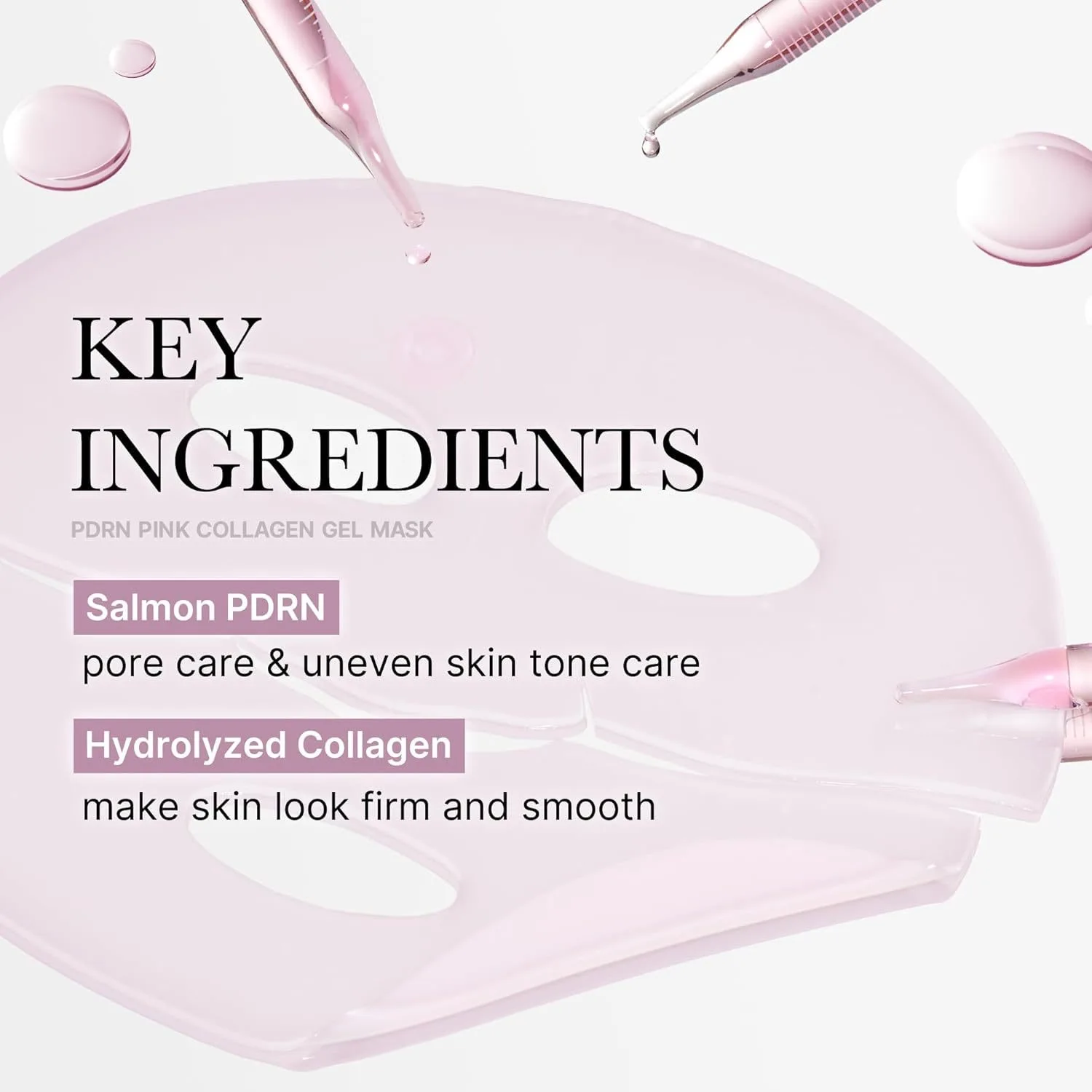 OEM Private Label Organic Cruelty Free Bio Collagen Mask Anti Wrinkle Day and Night Skin Care Hydrogel Pink Bio Mask