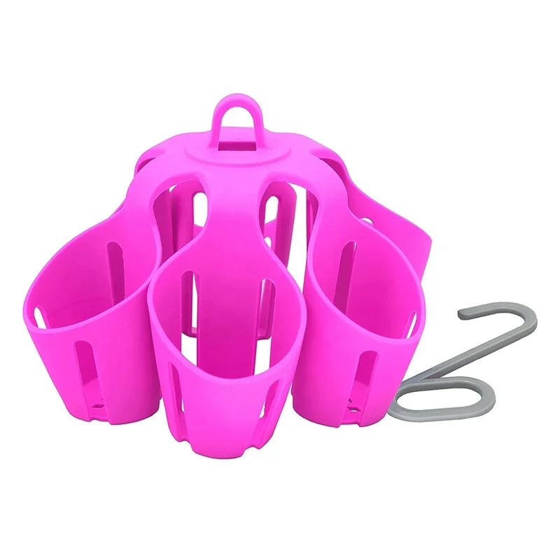 New Custom Design Hard Boiled Egg Poacher Kitchen Egg Storage Rack Holder Silicone Egg Boiling Gadget