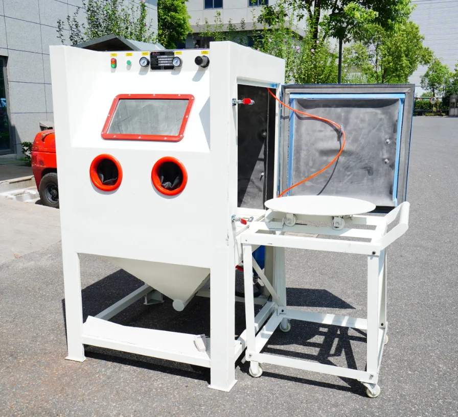 Pressure blast cabinet