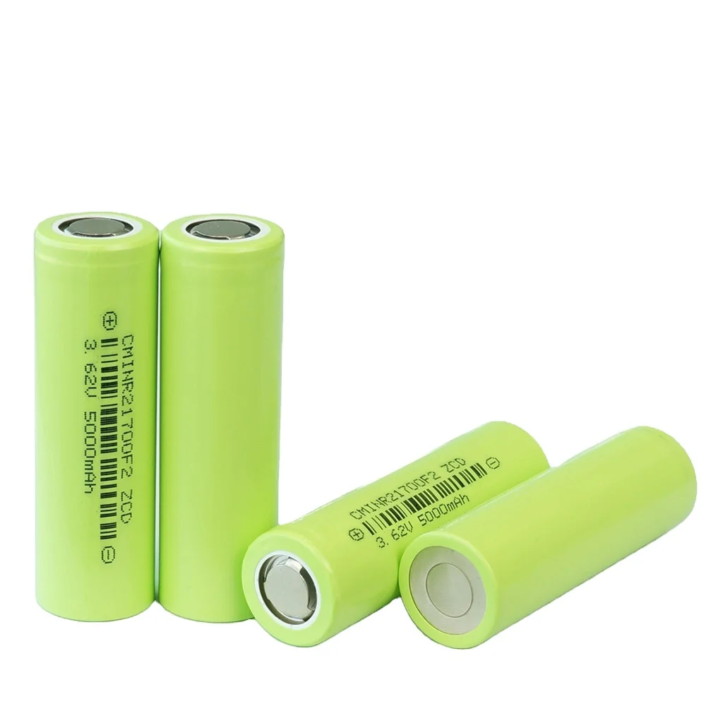 CHAM  BIS CE 21700 5000mah High capacity 5000mAh lithium ion batteries rechargeable battery 21700 5000mah