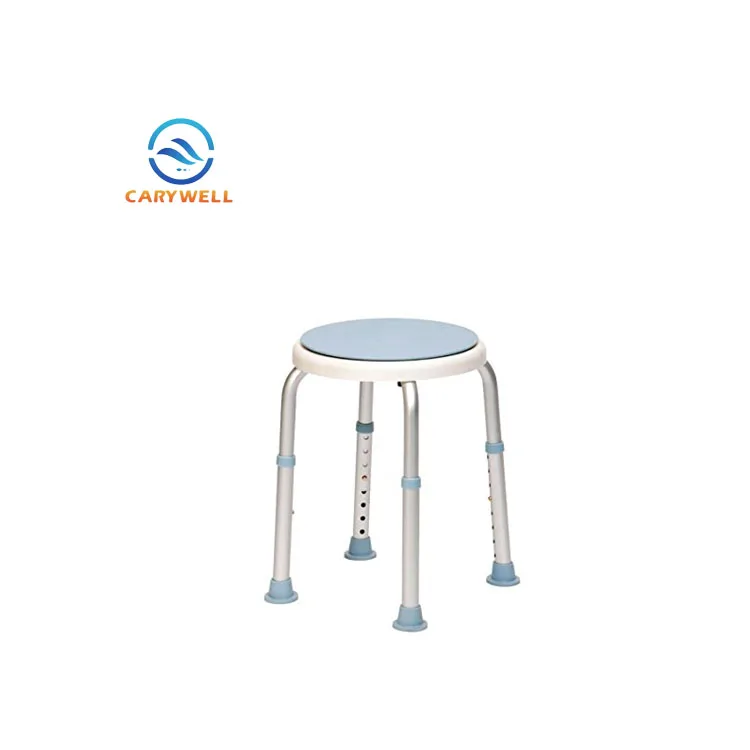 Height Adjustable Swivel Stool Bath Seat Swivel Bath Stool For The Elderly