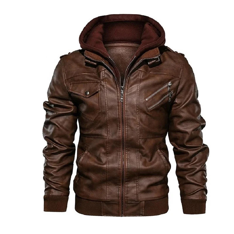 2023 Wholesale Ladies Fashion Coat Cropped Faux Moto bomber men giacca jaket kurtka Chaqueta Leather jacket