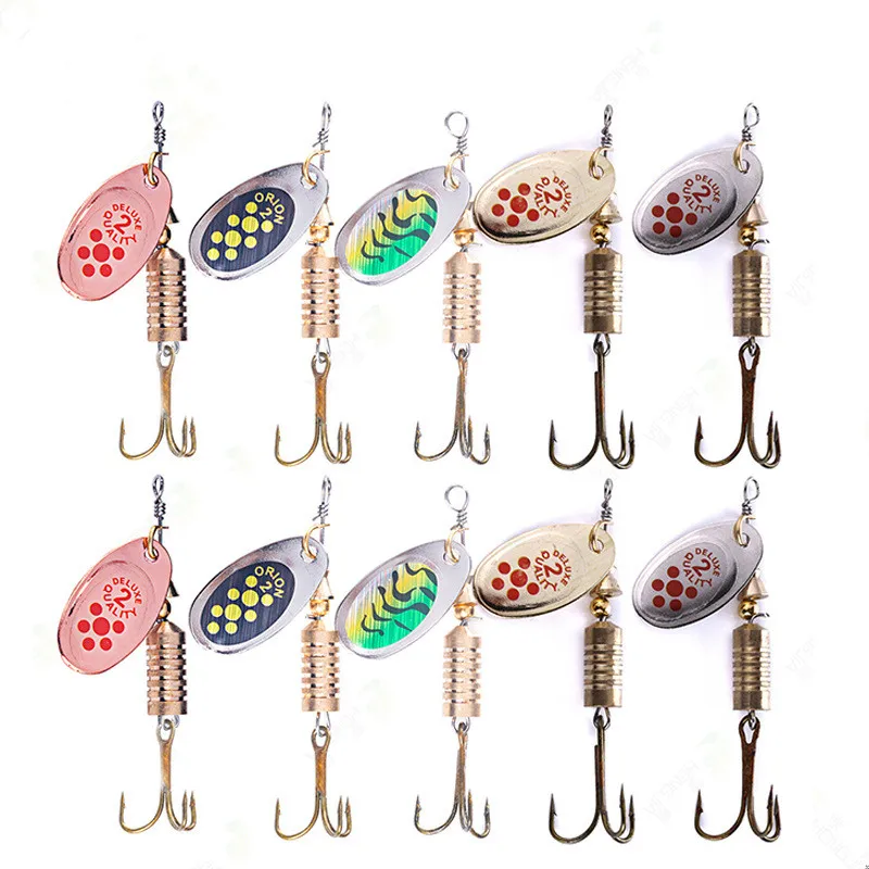 Hot Sell  Hard Bait Artificial spoon lure fishing Bait Fishing Lures Metal Spoon Lure Spinner Bait