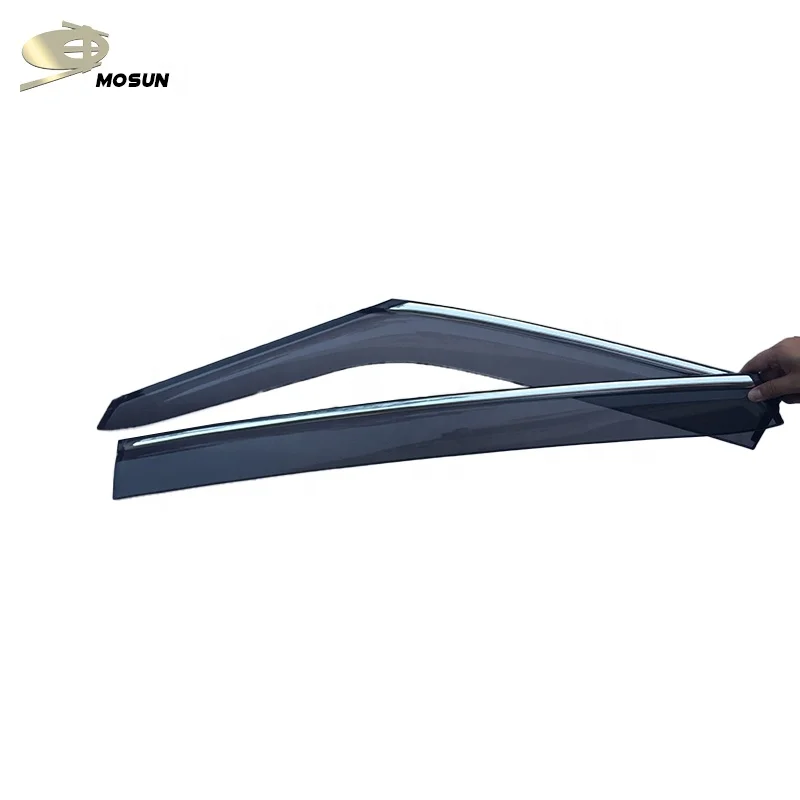 MOSUN PMMA Sun Rain Guard Window Visor For FORD S-MAX Smax 2006-2015 Injection Rain Shield Window Deflector Vent shade