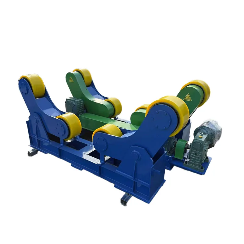 Industrial Heavy-Duty Automatic Welding Turning Rolls Stationary Self-Aligned Rotator Rubber Roller Pipe Welding Motor Bearing