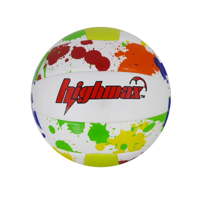 
Machine stitched Size 5 colorful Beach volley ball inflated ball wholesale pvc volleyball 