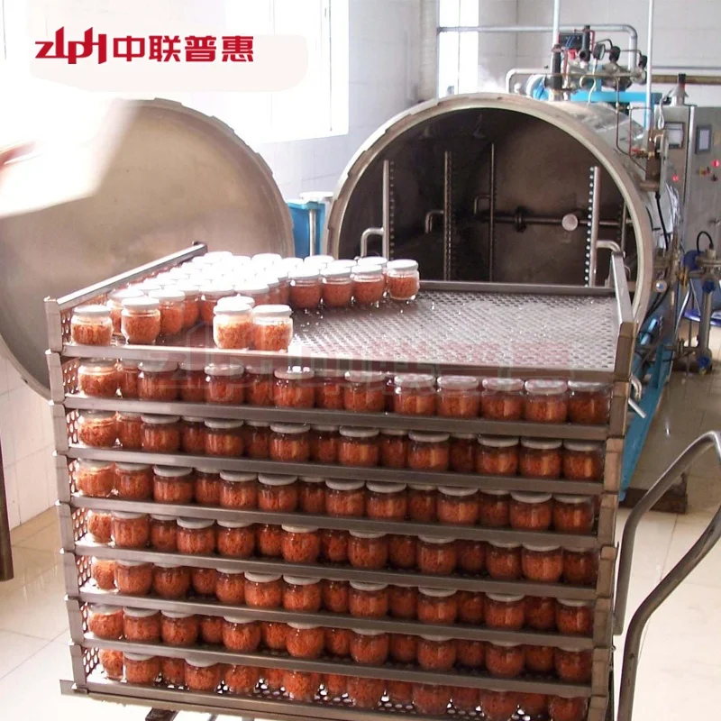 Milk Autoclave Sterilizer Steam Autoclave For Cans and Jars Sterilization Retort Sterilizing Pouch