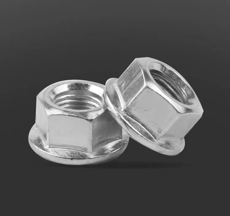 Flower drum nut screw rear axle nut brand flange front wheel rear wheel screw non-slip front axle bike
