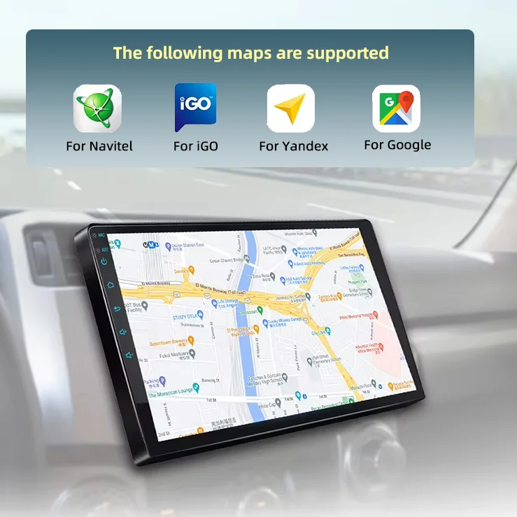 7870 Universal 2K Touch screen Android 13 Car split-screen GPS/AM/FM/Bluetooth Navigation Radio Multimedia Video DVD Player