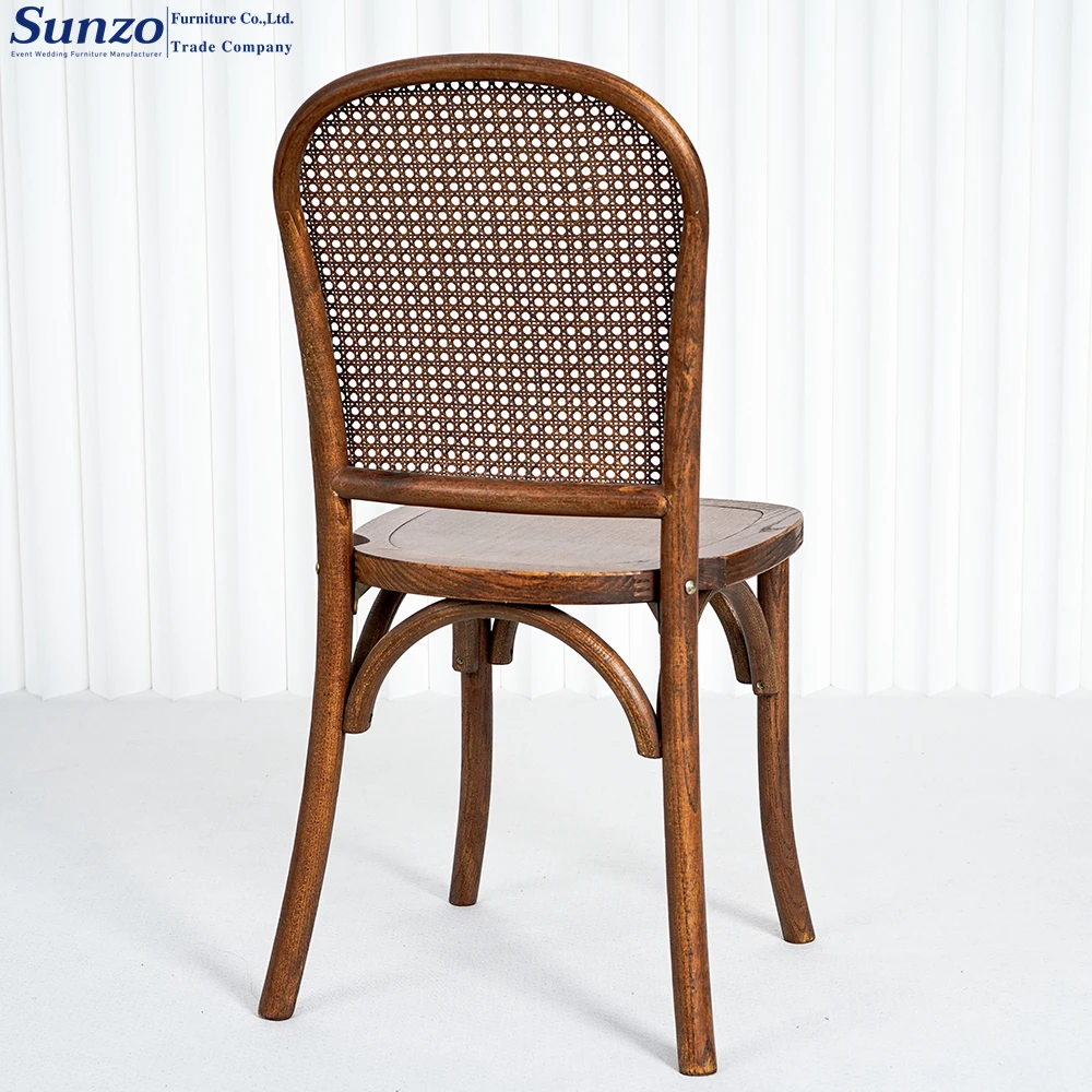 Sunzo Bentwood уличные штабелируемые стулья из ротанга