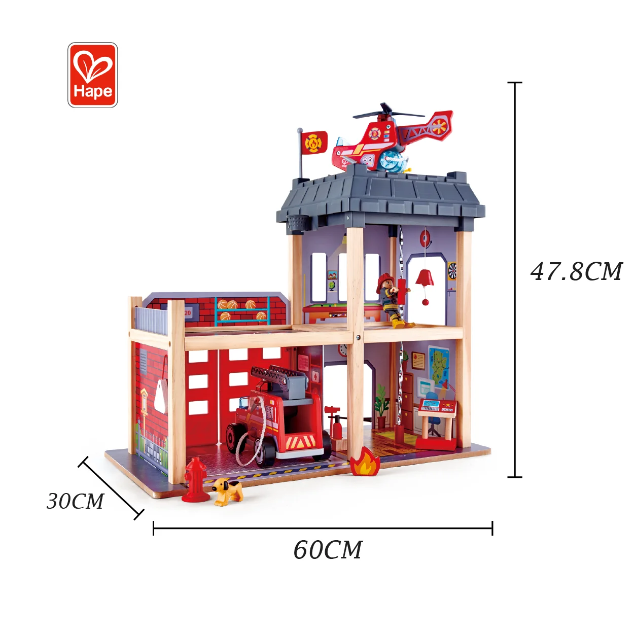 Child Toys Girl Dream Model Wooden Games Big House Toy Kid Toy House