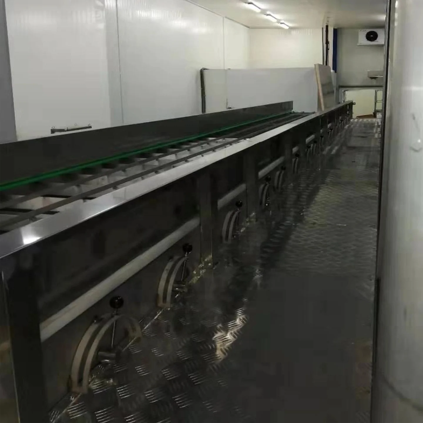 500kg/h Customized IQF Frozen Fruit and Vegetable/Food Quick Tunnel Freezing Machine/Fluidized Bed Freezer