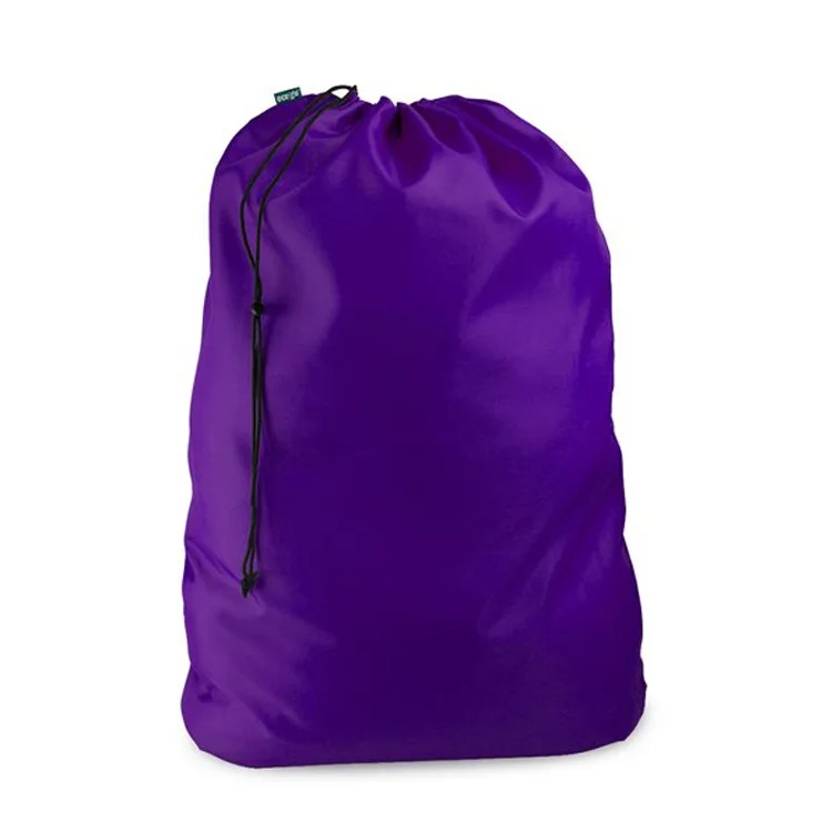 Business Holiday Camping Disposable Polyester Nylon Wash Travel Laundry Bag for Dirty Clothes