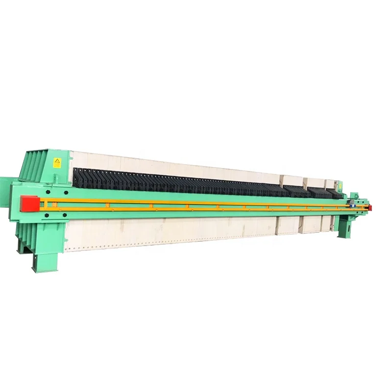 High Pressure Fully Automatic Frame Chamber Filter Press For Sludge Dewatering Process