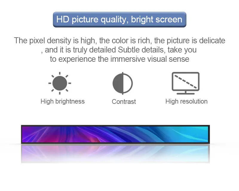 Supermarket Shelf Label Bar 23.1 Inch Tft Lcd Monitor Lcd Shelf