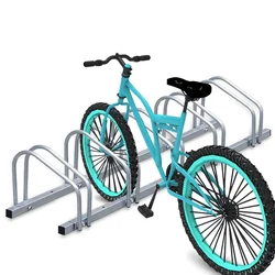 Powder coated/hot dip galvanized steel floor mounted bike stand bicycle parking rack