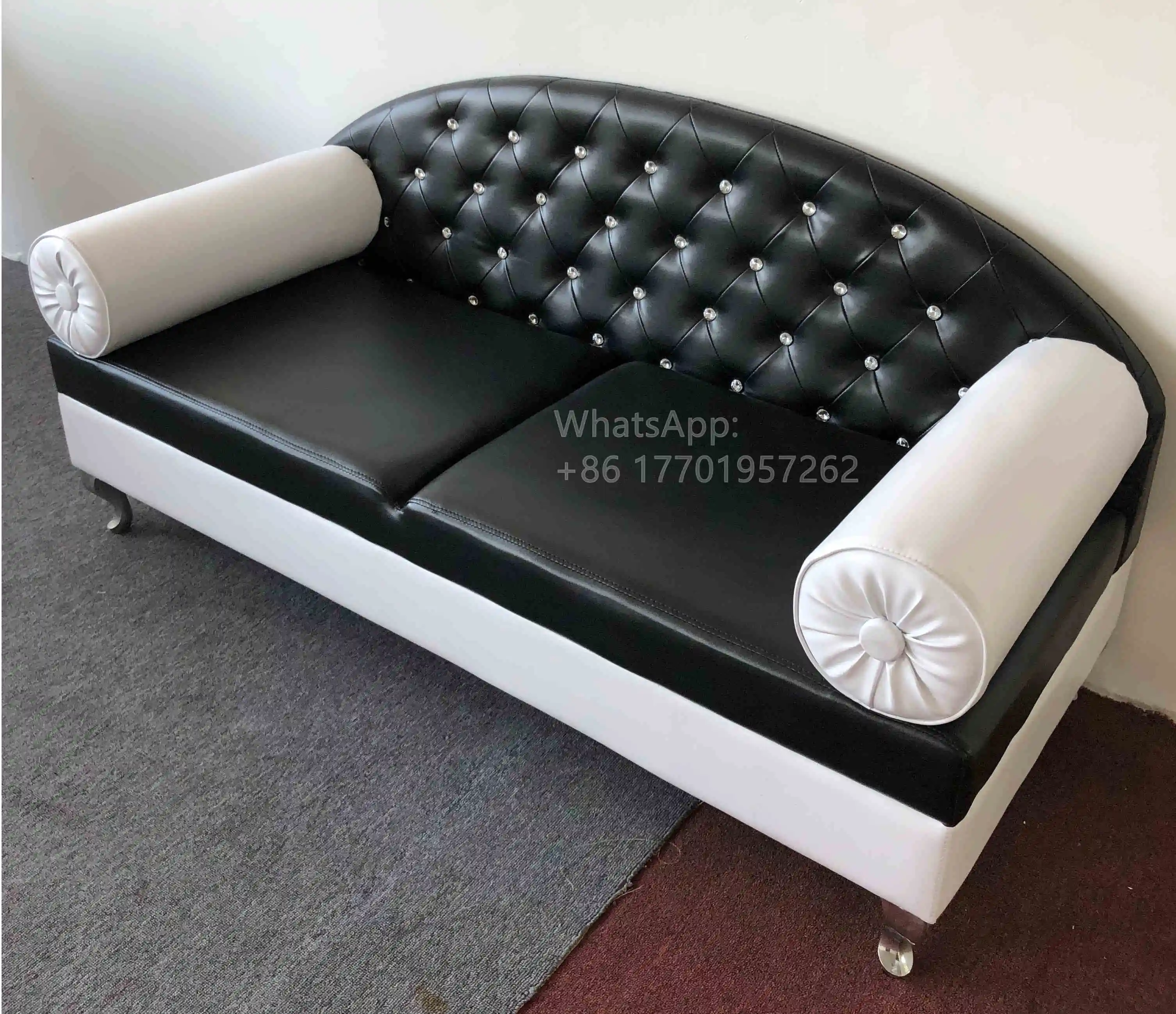 Luxury fashion hairdressing furniture boutique set(shampoo bed+styling chair+mirror station+reception desk)