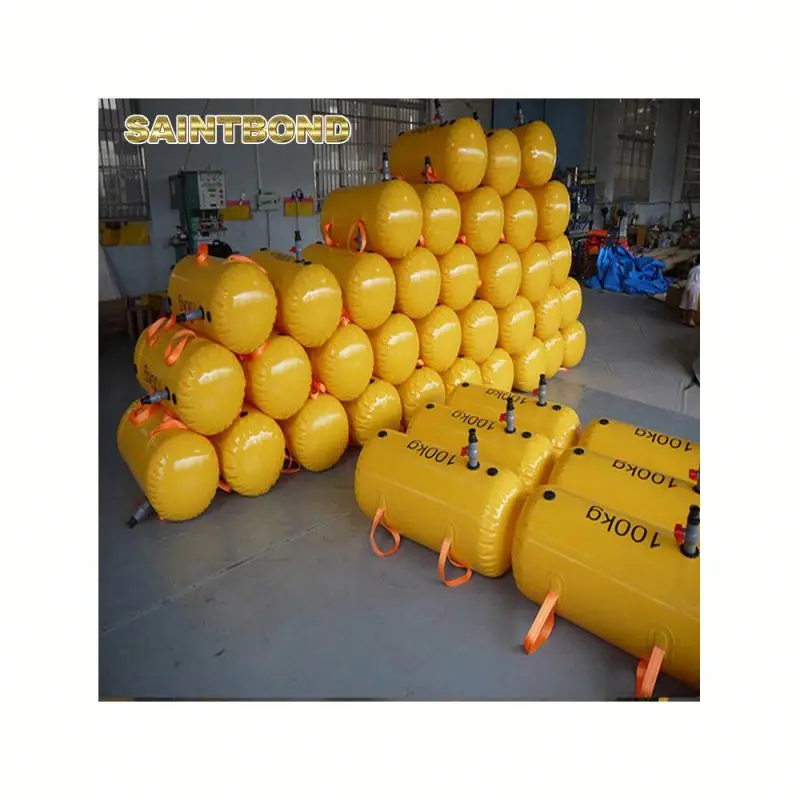 Professional manufacture Services PVC Bridge bags for test lifeboat load testing water bag pipeline buoyancy modules